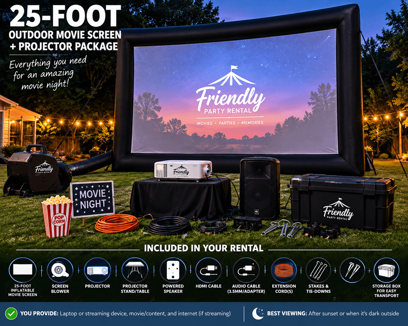 Inflatable Movie Screen